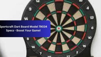 Sportcraft Dart Board Model 79034 Specs -  Boost Your Game! (1)